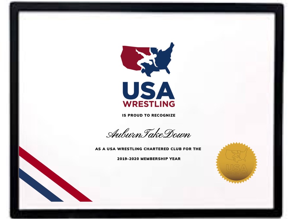 2019-2020 USA Wrestling Auburn Takedown Club Charterdf
