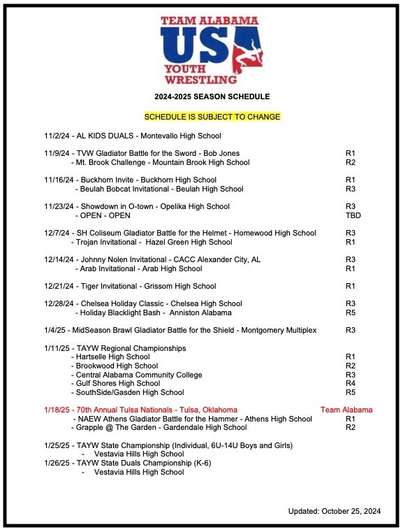 2024-2025 TAYW SEASON SCHEDULE(3)